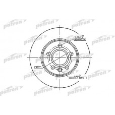 PBD4047 PATRON Гальмівний диск