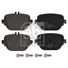 176867 FEBI BILSTEIN Комплект гальмівних колодок дисковий гальм