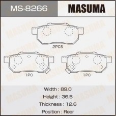 MS-8266 MASUMA Комплект гальмівних колодок
