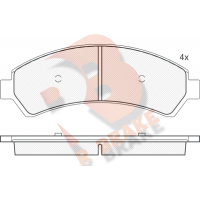RB1410 R BRAKE Комплект гальмівних колодок дисковий гальм