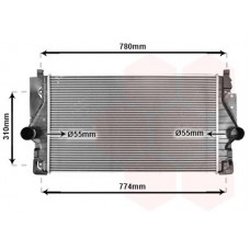 58004246 VAN WEZEL Интеркулер