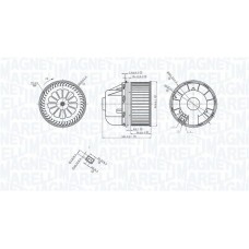 069412729010 MAGNETI MARELLI Вентилятор салону