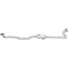 289-043 BOSAL Середній глушник вихлопних газів