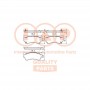 704-11058 IAP QUALITY PARTS Комплект гальмівних колодок дисковий гальм