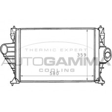 101487 AUTOGAMMA Интеркулер