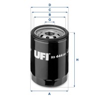 23.444.00 UFI Масляний фільтр