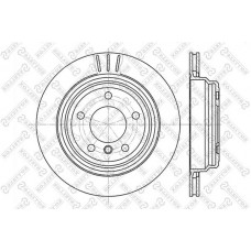 6020-1539V-SX STELLOX Гальмівний диск