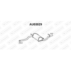AU03029 VENEPORTE Предглушник вихлопних газів