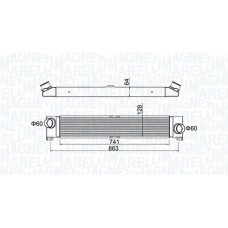 Интеркулер MAGNETI MARELLI 351319204230