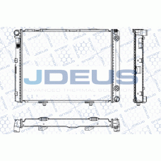RA0170120 JDEUS Радіатор охолодження двигуна