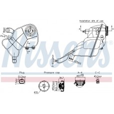996204 NISSENS Компенсаційний бак охолоджувальна рідина