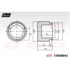 72938042 MAXTECH Поршень корпус скоби гальма