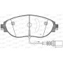 BPA1470.01 OPEN PARTS Комплект гальмівних колодок дисковий гальм