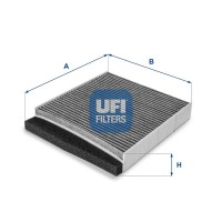 54.126.00 UFI Фільтр повітря у внутрішньому просторі