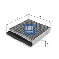 54.126.00 UFI Фільтр повітря у внутрішньому просторі