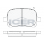 181632-399 ICER Комплект гальмівних колодок дисковий гальм
