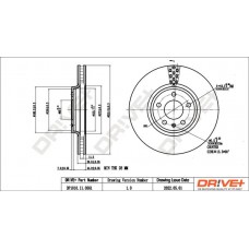 DP1010.11.0561 Dr!ve+ Гальмівний диск