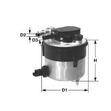 DNW2504 CLEAN FILTERS Паливний фільтр