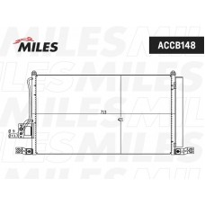 ACCB148 MILES Конденсатор кондиціонера