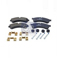 7.92620 DT Spare Parts Комплект гальмівних колодок дисковий гальм