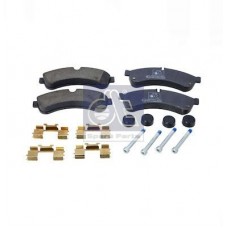 7.92620 DT Spare Parts Комплект гальмівних колодок дисковий гальм