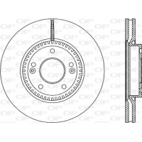 BDR2351.20 OPEN PARTS Гальмівний диск