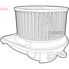 DEA17009 DENSO Вентилятор салону