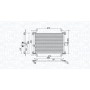 350203772000 MAGNETI MARELLI Конденсатор кондиціонера