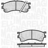 363916060296 MAGNETI MARELLI Комплект гальмівних колодок дисковий гальм