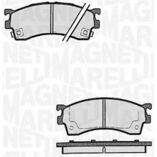 363916060296 MAGNETI MARELLI Комплект гальмівних колодок дисковий гальм