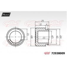 72938009 MAXTECH Поршень корпус скоби гальма