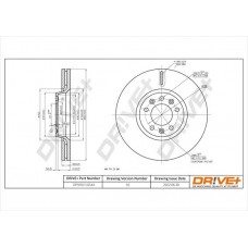 DP1010.11.0544 Dr!ve+ Гальмівний диск