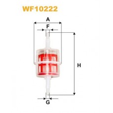 WF10222 WIX FILTERS Паливний фільтр