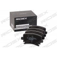 402B1400 RIDEX Комплект гальмівних колодок дисковий гальм