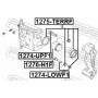 1274-UPF1 FEBEST Напрямний болт корпус скоби гальма