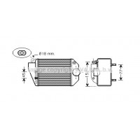 VNA4221 AVA QUALITY COOLING Интеркулер