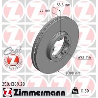 250.1369.20 ZIMMERMANN Гальмівний диск
