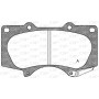 BPA0988.00 OPEN PARTS Комплект гальмівних колодок дисковий гальм