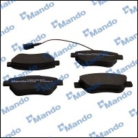 MBF015168 MANDO Комплект гальмівних колодок дисковий гальм