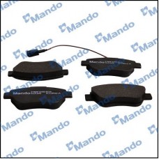 MBF015168 MANDO Комплект гальмівних колодок дисковий гальм