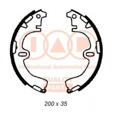 705-17089 IAP QUALITY PARTS Комплект гальмівних колодок