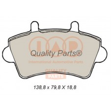 704-13160 IAP QUALITY PARTS Комплект гальмівних колодок дисковий гальм