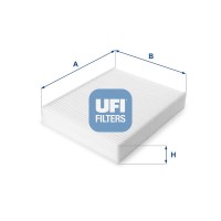 53.224.00 UFI Фільтр повітря у внутрішньому просторі