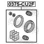0375-CU2F FEBEST Ремкомплект, Гальмівний супорт