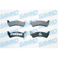 5SP595 SAMKO Комплект гальмівних колодок дисковий гальм