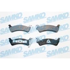 5SP595 SAMKO Комплект гальмівних колодок дисковий гальм
