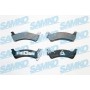 5SP595 SAMKO Комплект гальмівних колодок дисковий гальм