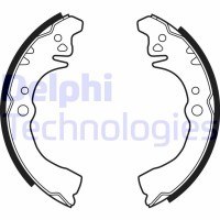 LS1875 DELPHI Комплект гальмівних колодок