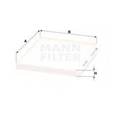 CU 24 013 MANN-FILTER Фільтр повітря у внутрішньому просторі