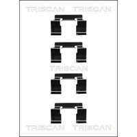 8105 141593 TRISCAN Комплектуючі колодки дискового гальма